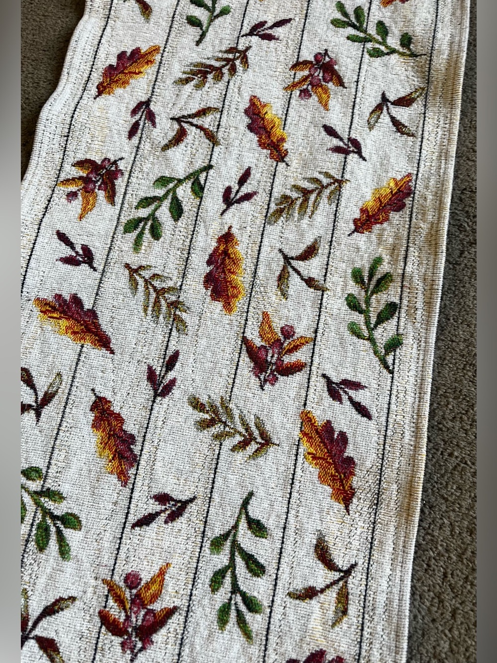 Fall Themed Table Runner - Picture 3 of 8
